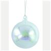 Giocoplast Natale Sfera Vetro Bolla di Sapone Iridescente D.100 mm