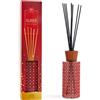 Mercury Diffusore Strass Rosso, Fragranza Velvet Rose & oud in Vetro 200 ml