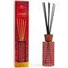 Mercury Diffusore Strass Rosso, Fragranza Christmas Fruit in Vetro 200 ml