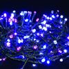 Giocoplast Natale Luci di Natale 240 led Rosa Viola Bianco blu con Flash Ip44 Kosmos Giocoplast