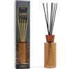 Mercury Diffusore Strass Oro, Fragranza Arancia e Cannella in Vetro 200 ml