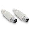 Metronic Prolunga Coassiale Maschio/femmina 5mt 9,52