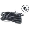 Metronic Prolunga tv 1,5mt m/f 9,522mm con Adattatore Nero