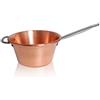 Pintinox 26 cm - Rame Paiolo In Rame Stagnato Con Manico In Acciaio