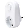 Kopp Connettore intermedio con funzione dimmer, 220-240 V, 50 Hz, grado di protezione IP20, bianco artico, 470172081