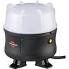 Brennenstuhl BF 5051 M 360° proiettore portatile da 50 W (lampada da cantiere 5400 lm, cavo 5 m, presa di corrente con valvola per uso esterno, IP54)