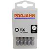 Projahn Bussola bit 1/4 TX T25, lunghezza 50 mm confezione da 10 2834 - 10
