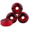 Tyenaza Roller Skate,4 Pezzi Ruote per Skateboard, 52 Mm X 30 Mm, Stile Classico e Resistente, in Poliuretano, per Skateboard, Skateboard, 4 Colori, Colore: Rosso
