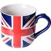 London Pottery Tazza da 250 ml (Union Jack dipinto a mano)
