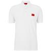 HUGO BOSS HUGO Dereso222 Polo, Bianco 100, L Uomo