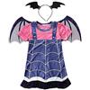Inception Pro Infinite Costume Vampira - Costumino - Bambina - Travestimento - Carnevale - Halloween - Cosplay - Accessori - Cerchietto - Ali - Taglia 100-3 - 4 anni - idea regalo originale natale compleanno