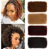 FASHION IDOL Afro Kinkys Capelli Umani Sfusi per Estensioni Dreadlock Riparazione Treccia Torsione Afro Kinky Capelli Umani per Locs 1 Confezione 50 Grammi 1.8 Oz Una e Tre Confezione in Vendita