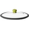 GUZZINI Coperchio in Vetro Curvo D 28 Cm Cook&Color Verde Avocado