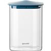 GUZZINI Barattolo Rettangolare Fresh & Style 1.000 Ml Vetro Tappo Blu