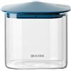 GUZZINI Barattolo Rettangolare Fresh & Style 1.300 Ml Vetro Tappo Blu