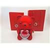 BONTURI CASA HOME DECORATION Teddy Bear Grande Natale Red