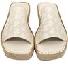 Bonateks Frrbtrlk100015, Cuneo Sandalo Donna, Beige, 40 EU