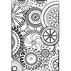 Sizzix 3—D Texture Fades Embossing Folder Mini Mechanics di Tim Holtz, 665633