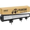 RIGIDON barra led fuoristrada 12V 24V 28 pollici 70cm 180W barra luce led | per auto trattore camion SUV UTE ATV barca 4x4 veicoli offroad, flood spot combo, 6000K bianca, faretti fendinebbia