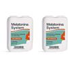 Sanifarma Melatonina System, 300 Compresse Melatonina 1Mg, Integratore Alimentare Utile per Prendere Sonno e Alleviare i Sintomi del Jet Lag, Regola il Ciclo Sonno-Veglia,con Dispenser, 30g (Confezione da 2)