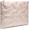 GAOCHY 13 Pollici Puffy Custodia per Computer Portatile per MacBook Air 13 M4/M3/M2/M1, 13 Pollici iPad Air M3 2025, iPad Pro M4 2024, Envy x360 13, Vivobook 13, Surface Laptop 7-1, Avorio Oro