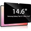 ToVioc 14.6" Pellicola Protettiva Privacy 180 Gradi per Samsung Galaxy Tab S11 Ultra, Pellicola Protettiva per Tablet con Durezza 9h, Anti-Spy, per Galaxy Tab S11 Ultra