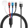 Minlu Cavo di ricarica multi 4 in 1, per Apple Watch (1,8 m, 3,5 A)