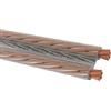 Oehlbach Speaker Wire SP-100 - Cavo per altoparlante stereo HI-FI, con OFC (rame privo di ossigeno), 2 x 10 mm², mini bobina, trasparente, 10 m
