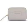 Kapten & Son Portafoglio Donna | Bergen Pro Wallet Small Greige | Portafoglio donna piccolo grigio | Borsellino donna piccolo con 8 scomparti per carte e un scomparto portamonete | 9,5x11,5x3,5 cm