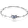 ChenYuTe Bracciale a catena da donna in argento sterling 925, elegante regalo di gioielleria per la festa della mamma, San Valentino, compleanno e Natale Ipoallergenico