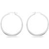 Tuscany Silver Orecchini a Cerchio da Donna in Argento Sterling 925