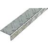 Alberts 468910 Profilo angolare | tipo "mandorlato" | alluminio, nudo | 1000 x 53,6 x 29,5 mm