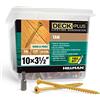 Deck Plus HILLMAN FASTENERS 48422 Viti per Ponte, Marrone Chiaro, 3.5 inches
