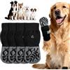 PPGGOPP Calzini per Cani Antiscivolo,2 Paia Calzini Antiscivolo per Cani,Calzini per Cani con Cinghie Regolabili,Calzini Protettivi per Cani Esterno Calzini per Cani in Cotone per S M Grandi Cani