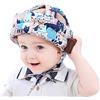 iEasey Casco protettivo anti-collisione a 360° per bambini, in cotone, protezione per la testa regolabile, da 6 a 36 mesi