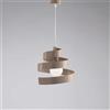 BeLight Sospensione Ferro 1 Luce Attacco E27 - Potenza 55W - Ø30cm - Colore Bianco