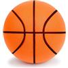 HUALEI-V Pallone da basket silenzioso, misura 7, per dribbling da 24 cm, in schiuma morbida, senza rumore, per allenamento al chiuso per bambini.