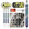 Target Darts Luke Littler Edge Punta in Acciaio Svizzero Point Freccette Set, 22G | 95% Tungsteno Darts, "The Nuke" Player Edition con Takoma Portafoglio, Punti Antincendio Aggiuntivi & N. 2