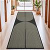 TUKDAK Tappeto passatoia da corridoio, antiscivolo, 80 x 200 cm, lavabile, per cucina, corridoio, moderno, passatoia da cucina, corridoio, per cucina, ingresso, soggiorno, corridoio