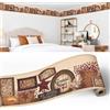 Dundee Deco DDAZBD9172 - Carta da parati con bordo in stile retrò, 4,57 m x 17,78 cm, autoadesiva
