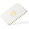 SLOWPLAY Plaques Poker rettangolari Godel, Composito ceramico 36 g, 10 pz | Composito ceramico premium; peso 36 g; grande presenza; texture opaca liscia; design minimalista