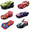 AWAVM 6 Pezzi Giocattolo Modello Macchinine,Set di Macchinine,Metallo Giocattoli di Auto da Corsa, Macchinine Giocattolo,Mini Auto Giocattolo,Stunt Toy Car,per Bambini Giocattoli Educativi Precoci