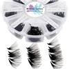 WENDY LASHES Ciglia Volume Extension 20D Russo 500 Fans 0.07mm D Curl 13-20mm Misto Ciuffetti Premade Fans per Estensioni