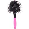 Ausla Pettine per Capelli a Sfera Rotonda 360 Gradi Pettine per Capelli Ricci 3D Resistente Alle Alte Temperature per Capelli Bagnati e Asciutti