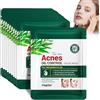 MagiSel Maschera detergente, 10 pezzi Maschera Viso al Collagene, Pulizia Profonda dei Pori, Rimozione Punti Neri, Riduce Macchie Scure E Acne, Controlla Il Sebo E Restringe I Pori