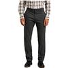 Lee Extreme Motion Flat Front Slim Straight Pant Pantaloni Casual, Nero, 36W x 32L Uomo