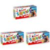 Kinder Sorpresa - Set di 9 Uova di Cioccolato al Latte con Sorpresa, Ogni Uovo Contiene un Gioco Unico, Senza Glutine, Snack Dolce Ottimo per Merenda, Confezione da 60 gr