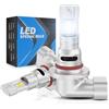 TUINCYN Lampadine HIR2 LED Auto, 30000LM 800% Brillante Fari LED 9012, Luci HIR2 6500K Bianco, 1:1 Mini Fendinebbia Auto Sostituzione per Alogena, 2 Lampadine
