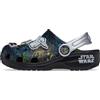Crocs Unisex Bambino Classic Grogu Clog T Sabot, Black, 19/20 EU