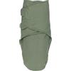 Meyco Baby Uni Pucksack, primo equipaggiamento per neonati (fascia per bambini da 0 a 3 mesi, morbido comfort di sonno, 100% cotone, traspirante, aiuto al sonno), verde bosco